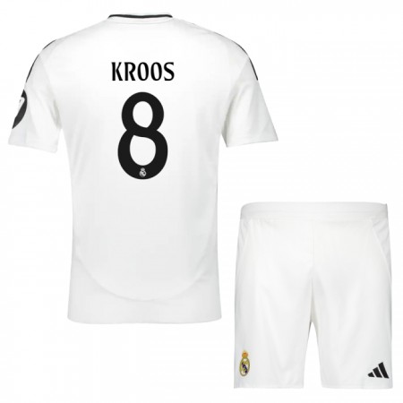 Goedkope Real Madrid Kroos 8 Kids Thuistenue 2024-25 Goedkope Real Madrid Kroos 8 Kids Thuistenue 2024-25